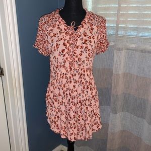 Maurices Floral Tunic (worn once)